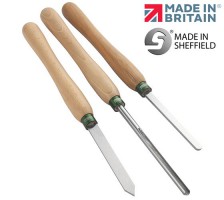 Record Power New British Made 3 Piece Turning Tool Set (Bowl Set) £99.99